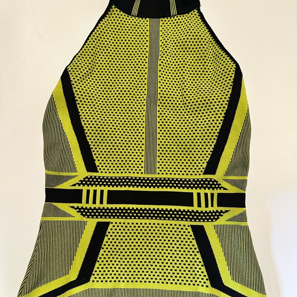 Cyberpunk Digital Knit Dress - Picture 3 of 5